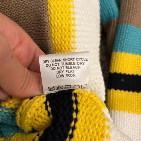 NWT Etcetera knit wrap fringe sweater - Picture 8 of 8